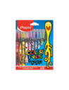 SD-SKR541,Carioca Maped Color'Peps Monster 12 culori/set