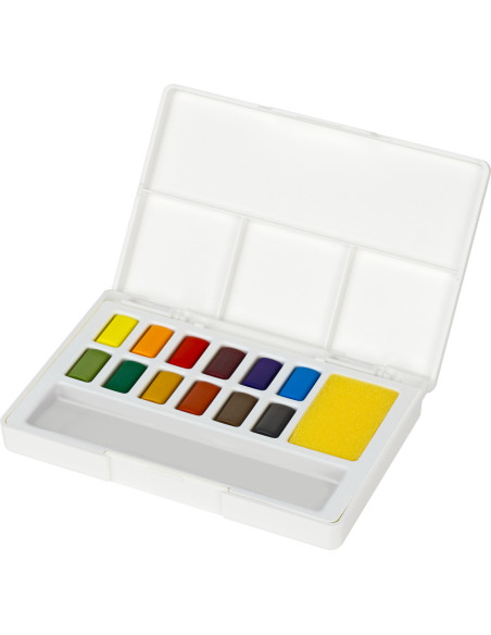 FC169712,Acuarele 12 culori creative studio Faber-castell