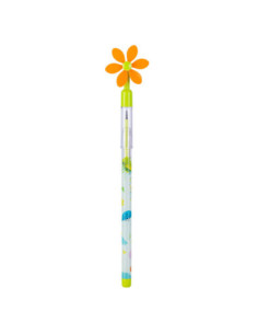 DLECC091-24,Creion grafit fara ascutire model floare comiko Deli - Set 24