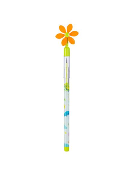 DLECC091-24,Creion grafit fara ascutire model floare comiko Deli - Set 24