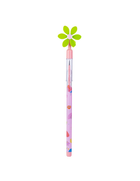 DLECC091-24,Creion grafit fara ascutire model floare comiko Deli - Set 24