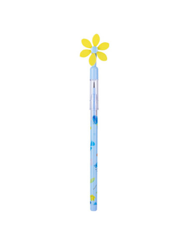 DLECC091-24,Creion grafit fara ascutire model floare comiko Deli - Set 24
