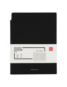DLEN141GP,Caiet birou a5 112 file 80g aritmetica coperta piele negru n141g Deli