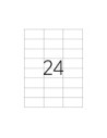 TW2037/25,Etichete 24/a4 70*37.125mm colturi drepte 25/top Tanex
