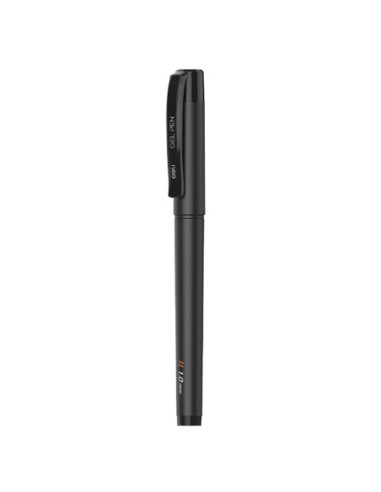 DLEG159-BK-12,Pix cu gel si grip g159 1.0mm negru Deli - Set 12