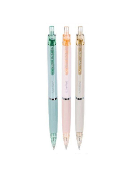 DLEU747-36,Creion mecanic 0.7mm linfini culori macarons Deli - Set 36