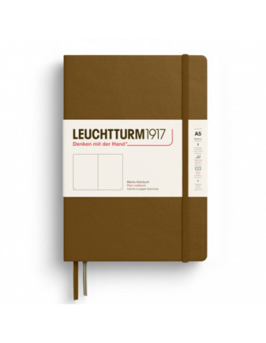 LT372196,Caiet a5 velin coperta rigida maro scortisoara Leuchtturm
