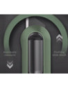 DLEHT4018L-10,Cutter mare verde home series Deli - Set 10
