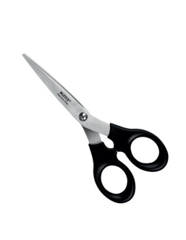 LZ54230095,Foarfeca birou 16.5cm neagra otel inoxidabil Leitz