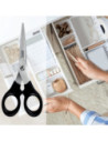 LZ54230095,Foarfeca birou 16.5cm neagra otel inoxidabil Leitz