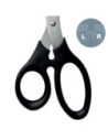LZ54240095,Foarfeca birou 18.5cm neagra otel inoxidabil Leitz