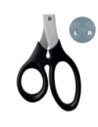 LZ54250095,Foarfeca birou 20cm neagra otel inoxidabil Leitz