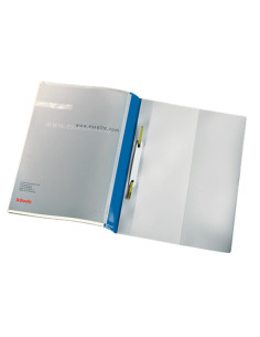 ES28363-25,Dosar plastic cu sina standard panorama albastru Esselte - Set 25