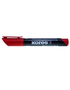 KO20957-12,Marker permanent varf rosu tesit Kores - Set 12