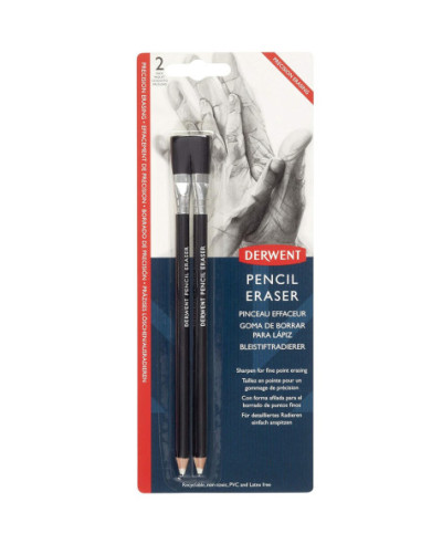 DW2305809,Radiera tip creion pensula inclusa 2/set professional Derwent
