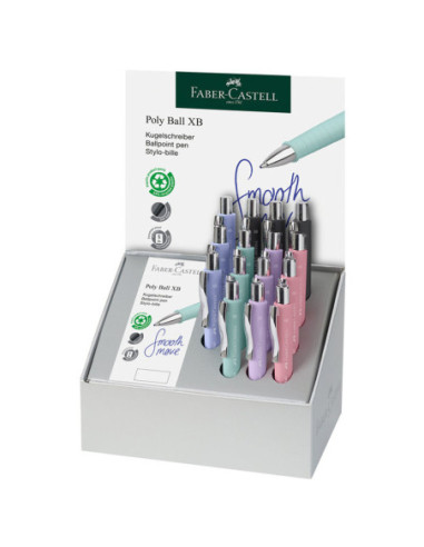 FC241112,Display 15 buc pix poly ball xb Faber-castell