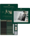 FC115224,Set 20 buc creion grafit mat + castell 9000 Faber-castell
