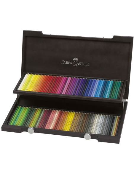 FC110013SD,Cutie lemn 120 creioane colorate polychromos Faber-castell