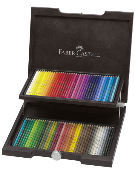FC110072SD,Cutie lemn 72 creioane colorate polychromos Faber-castell