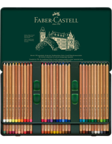 FC112160SD,Creioane pastel pitt 60 culori Faber-castell