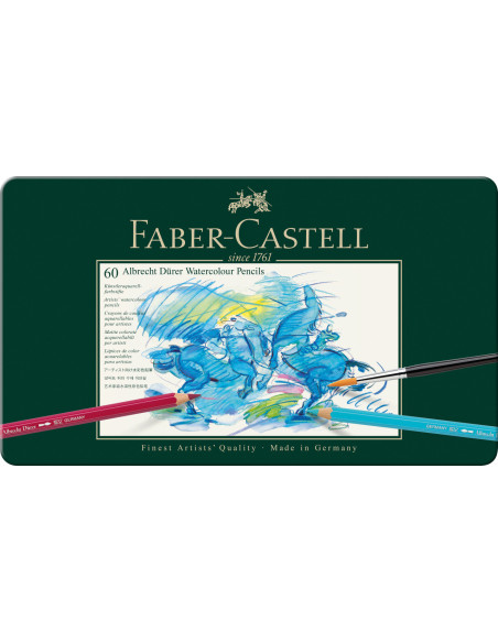FC117560SD,Creioane colorate acuarela 60 culori albrecht durer Faber-castell