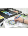 FC167400SD,Cutie lemn 90 bucati pitt artist pen Faber-castell