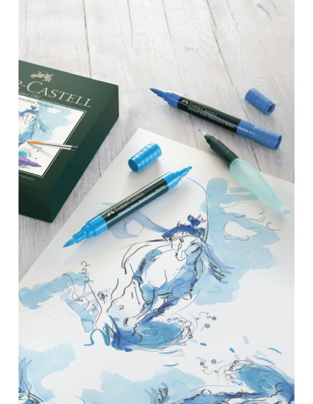 FC160330SD,Set 30 markere solubile albrecht durer Faber-castell