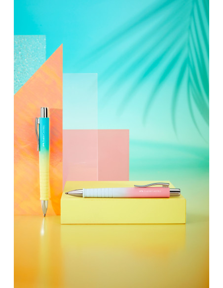 FC241107,Display 24 buc pix cu mecanism si grip poly ball urban xb summer 2024 Faber-castell