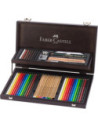 FC110084SD,Cutie lemn compendium arta si grafica Faber-castell