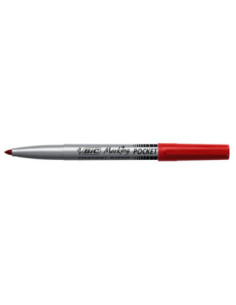 BC8209002-12,Marker permanent rosu 1.0mm 1445 Bic - Set 12 2