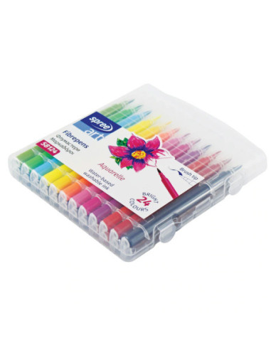KHSP58124,Carioca 24 culori paint brush spree Koh-i-noor