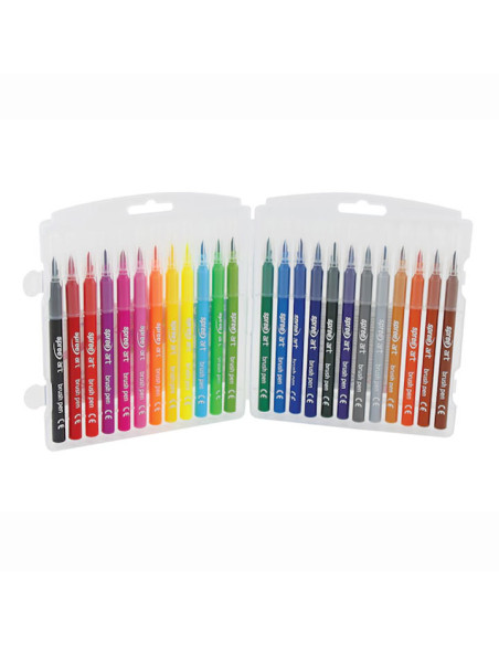 KHSP58124,Carioca 24 culori paint brush spree Koh-i-noor