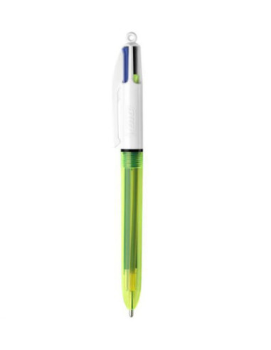 BC982868-12,Pix cu mecanism 4 culori fluo Bic - Set 12