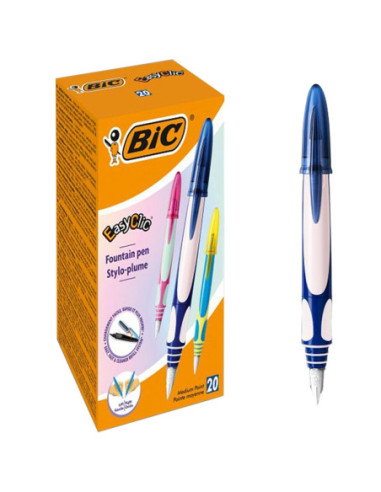 BC8507143-20,Stilou easy click standard 20/cut Bic - Set 20