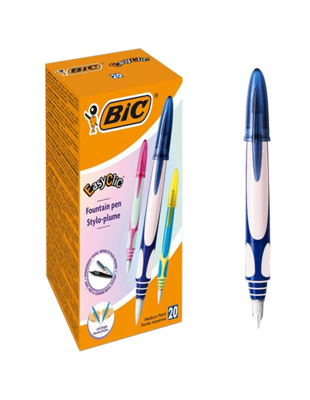 BC8507143-20,Stilou easy click standard 20/cut Bic - Set 20