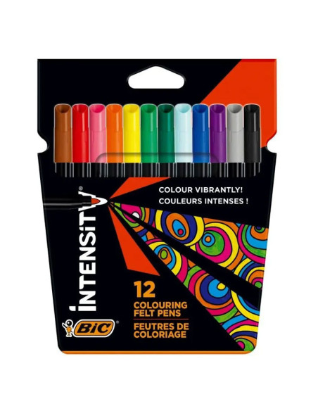 BC978004,Carioca 12 culori 2mm intensity Bic