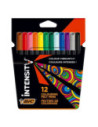 BC978004,Carioca 12 culori 2mm intensity Bic