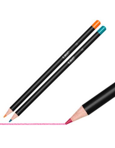 BC9678231,Creioane colorate 24 culori intensity premium Bic
