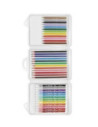 BC8877013,Pachet mixt creioane colorate si cerate + carioci Bic