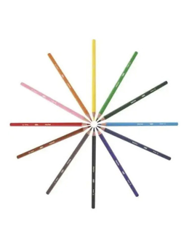 BC8877013,Pachet mixt creioane colorate si cerate + carioci Bic