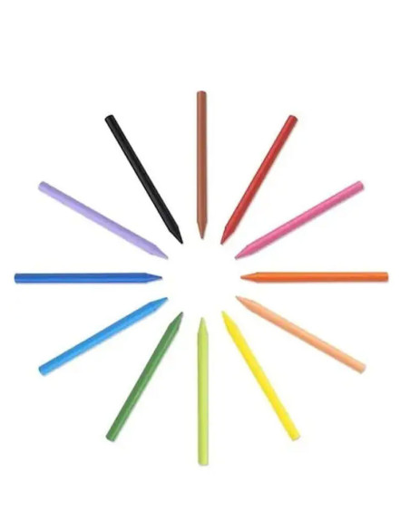 BC8877013,Pachet mixt creioane colorate si cerate + carioci Bic