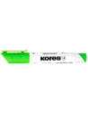 KO20831-12,Marker whiteboard verde deschis 3mm Kores - Set 12