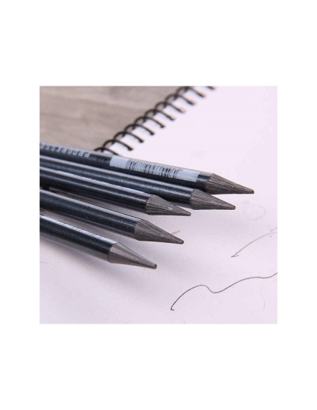 KH89116B-12,Creion grafit 6b progresso koh-i-nor - Set 12