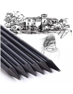 KH89118B-12,Creion grafit 8b progresso Koh-i-noor - Set 12 2