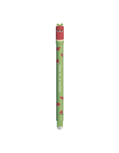 Roller cu cerneala termosensibila albastra Eberhard Faber Fruity erase it, 0.7 mm, Pepene