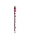 Roller cu cerneala termosensibila albastra Eberhard Faber Fruity erase it, 0.7 mm, Zmeura