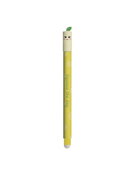 Roller cu cerneala termosensibila albastra Eberhard Faber Fruity erase it, 0.7 mm, Lamaie