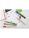 Roller cu cerneala termosensibila albastra Eberhard Faber Fruity erase it, 0.7 mm, Lamaie