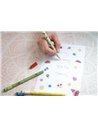 Roller cu cerneala termosensibila albastra Eberhard Faber Fruity erase it, 0.7 mm, Lamaie