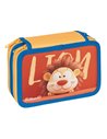 Penar echipat cu 3 fermoare Pelikan 400207249, 43 piese, Happy animals, Lion